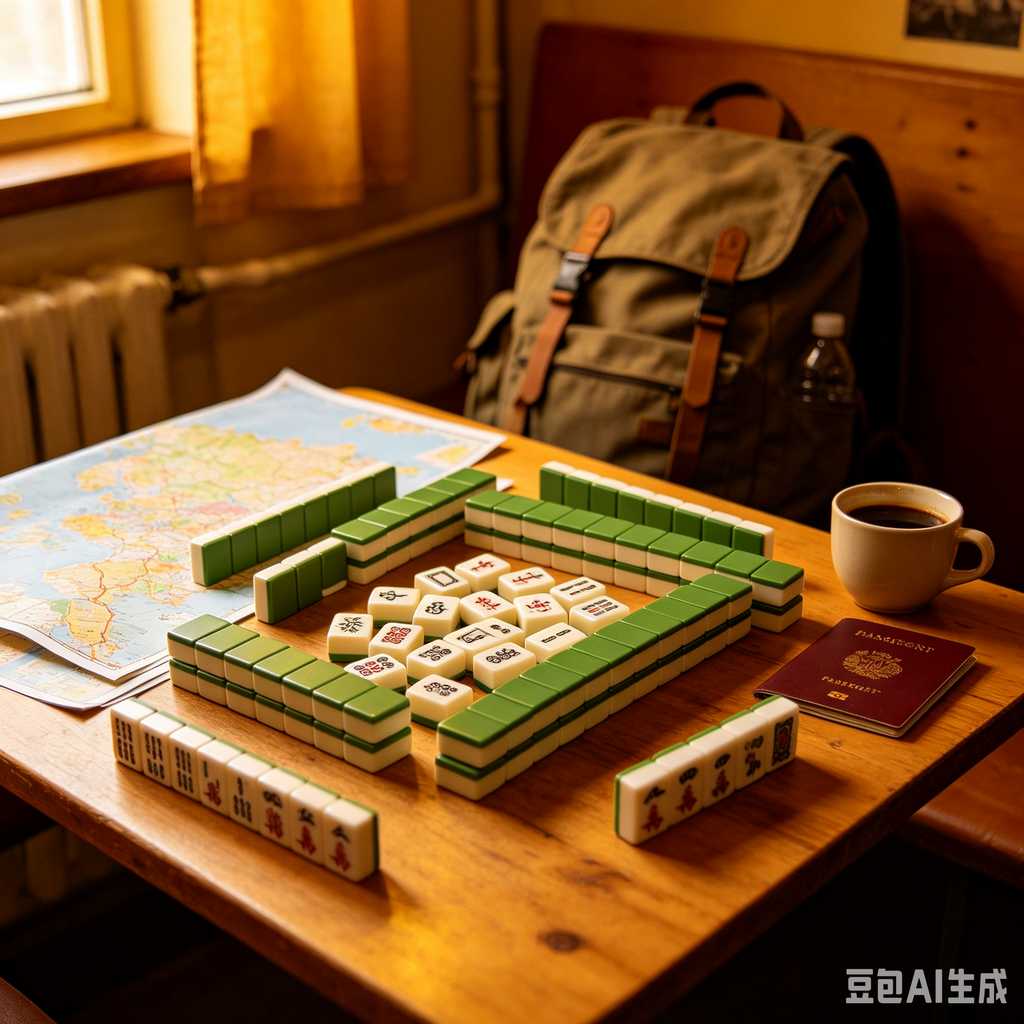 fashion mini mahjong set gift