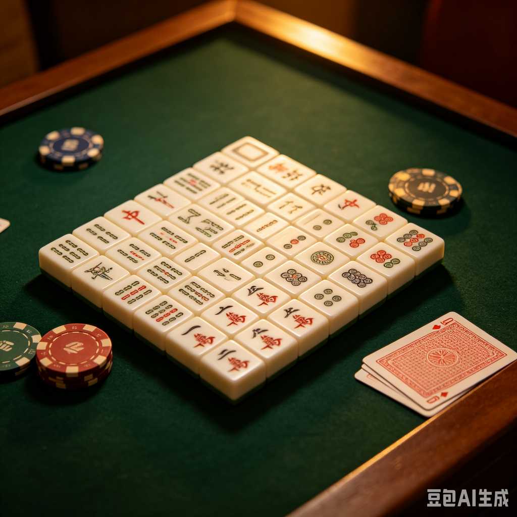oriental style mahjong tiles