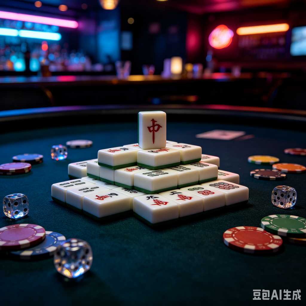 engraved texture mahjong tiles