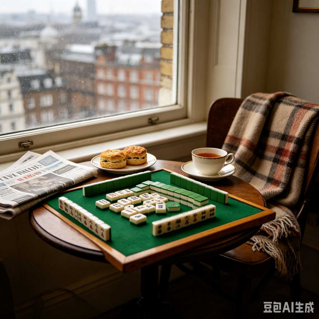 cedar wood mahjong tiles